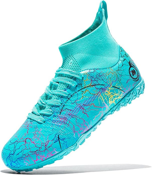 Boy Soccer Cleats Big Kids Soccer Shoes Professional Soccer Cleats Shoes,Unisex Soccer Sneakers for Little Kids Athletic