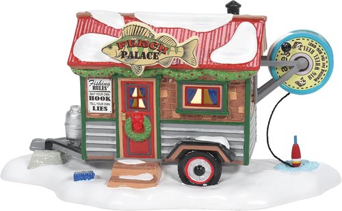 Department 56 Perch Palace Lit Building - Charming 4.53-Inch Multicolor Decor for Snow Village