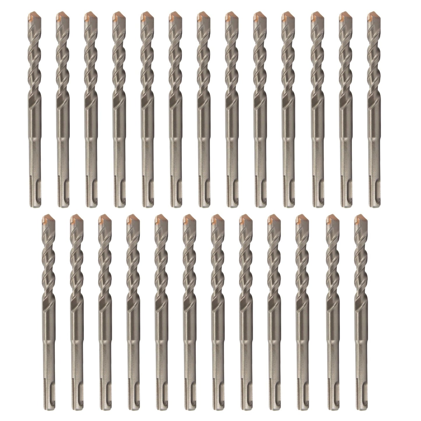 Drill America 3/16" x 10" PRO Series SDS-Plus Hammer Bit Drill Bit (Pack of 25)