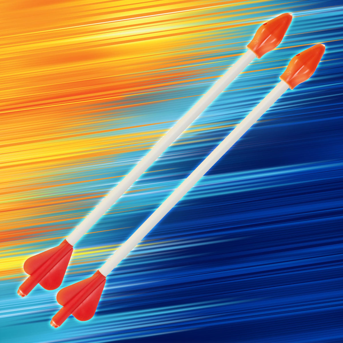 Nerf Pyrostrike Megabow, 42-Inch Bow Fires Arrows Up to 105 Feet, 2 with Soft Tips, Kids Outdoor Toys, Ages 10+ (Amazon Exclusive)