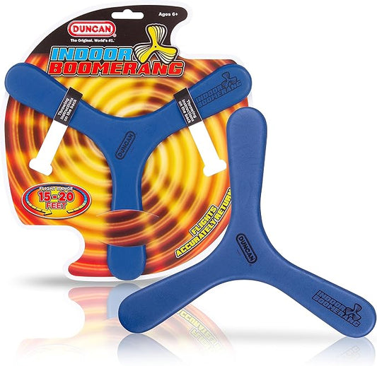 Duncan Toys Indoor Booma, Boomerang Toy Varying Colors