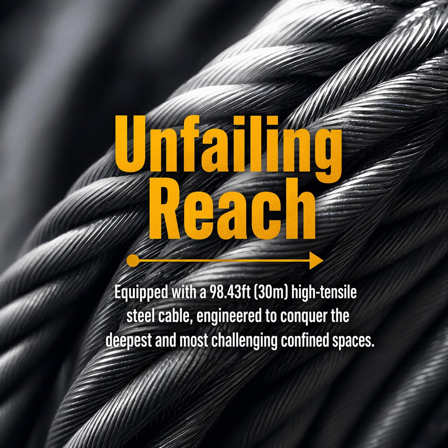 Fall Protection Equipment 1800lbs Confined Space Tripod Kit 98.43ft Steel Wire Rope Lifting Winch Adjustable Height 4.40-7.1FT Rescue Tripod System Aluminium Safety Device