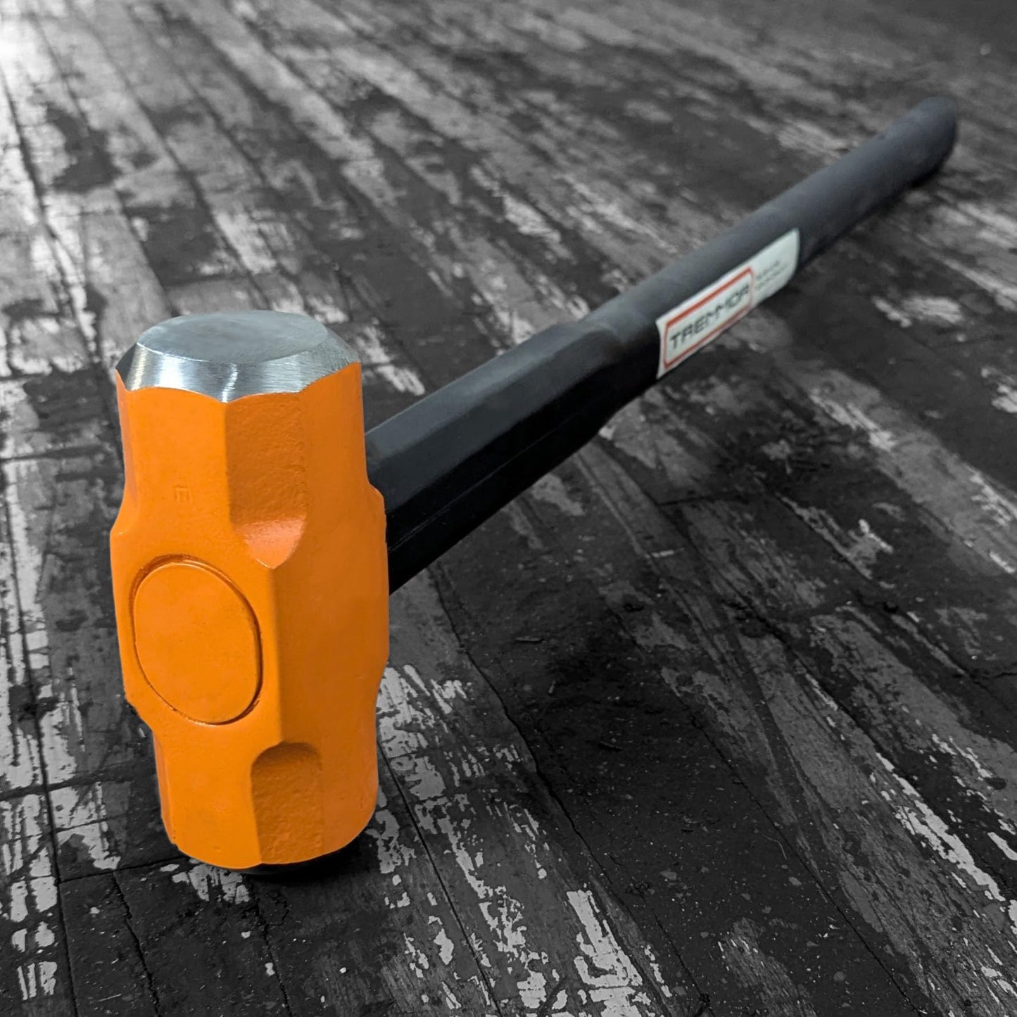 TREMMOR Sledge Hammer 10lb Heavy Duty Sledgehammer with IRON CORE Steel Reinforced Rubber Handle | Sledgehammers for Demo, Pros, Industrial (36 inch Length) TR1644
