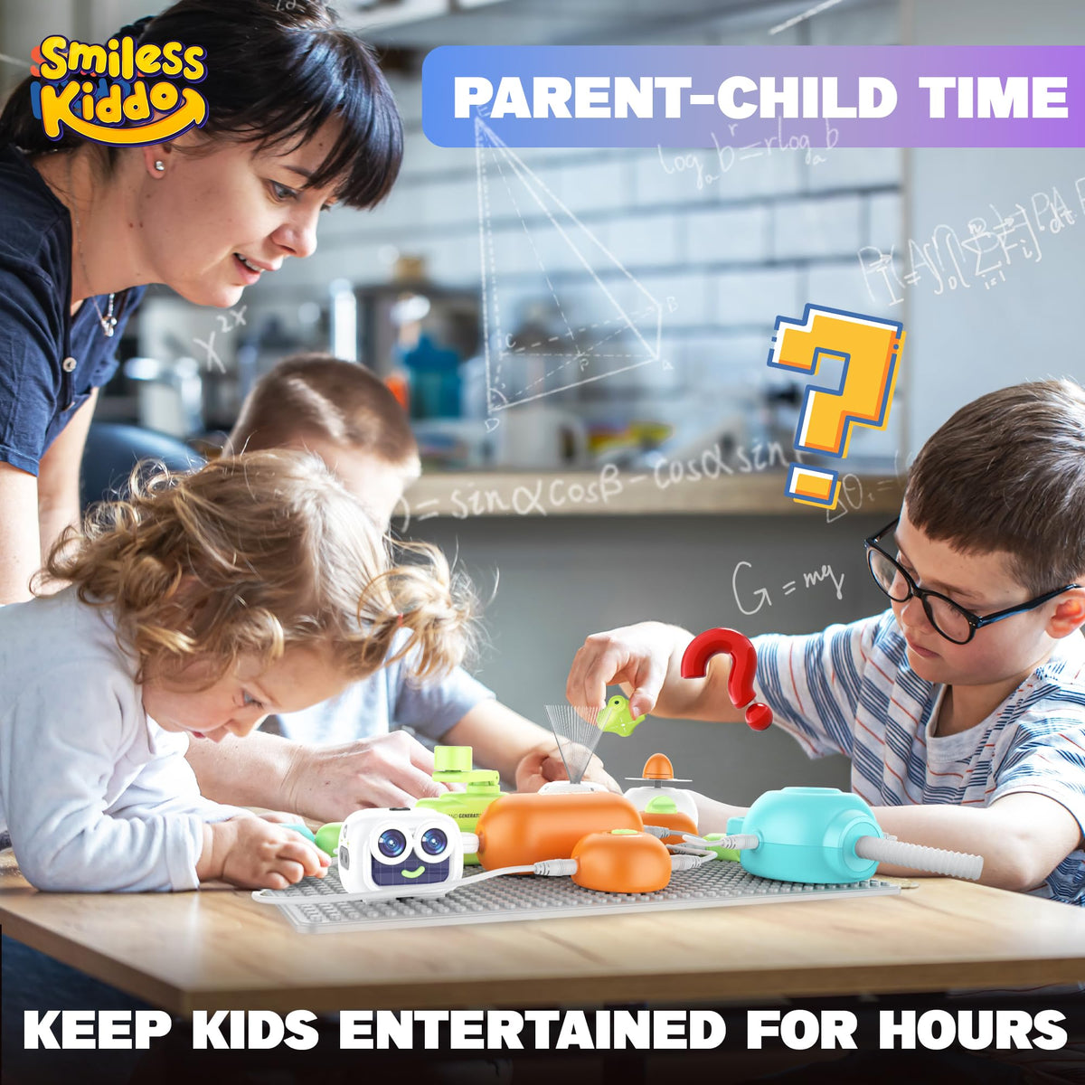 Science Kits for Kids - STEM Kits for Kid, Electronics Exploration Kit, Over 440 Projects, 16 Circuit Parts, STEM Toy Educational Gifts for Kids Boys Girls Ages 3 4 5 6 7 8 9 10 11 12