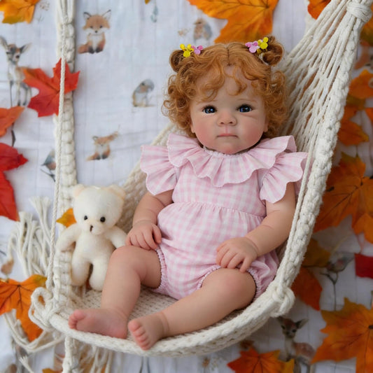Anano Reborn Baby Doll Silicone Full Body 18 in Full Silicone Baby Doll Girl Realistic Babys Dolls Newborn Girl, Real Life Babys Dolls for Age 3+Year Old Girls