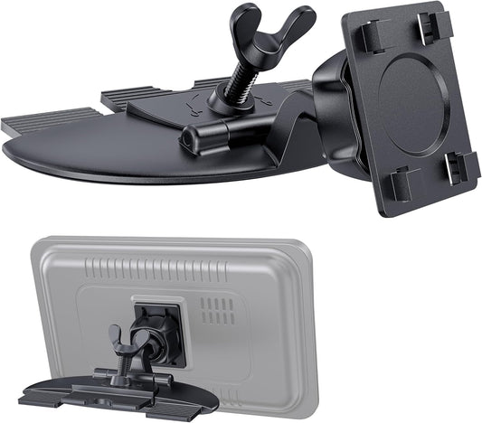 1Zero 360 7-11 Inch CD Slot Mount for CarPlay Screen, Rotation Tool-Free Installation CarPlay CD Mount Compatible