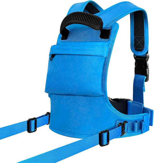 Ski Harness for Kids,Ski and Snowboard Training Harness with 2 Leashes & Backpack,Control Steer & Speed,Perfect for Beginners