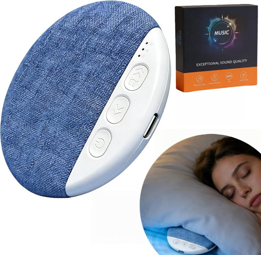2026 48H New Bluetooth Pillow Speaker Pro for Sleeping, Under Pillow Speaker with Sleep Timer & White Noise, Thin