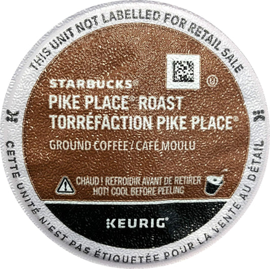 Starbucks Pike Place Coffee | Medium Roast Keurig K-Cups - 60 Count Pack