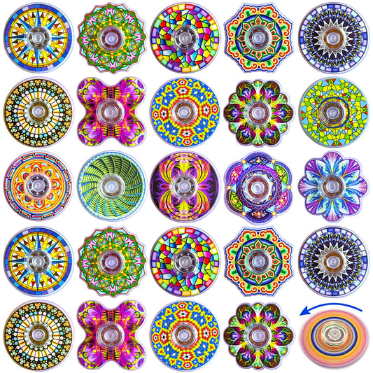 45 Pack Mini Fidget Spinner Fidget Toys Bulk,Party Favors Supplies Goodie Bag Stuffers Gifts for Kids Boys Girls Adults Anxiety ADHD Stress Relief,Carnival Treasure Box Sensory Toys Classroom Prizes