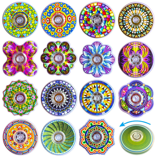 30 Pack Mini Fidget Spinner Toys Bulk,Party Favors Supplies Goodie Bag Stuffers Gifts for Kids Boys Girls Adults Anxiety ADHD Stress Relief,Carnival Treasure Box Sensory Toys Classroom Prizes